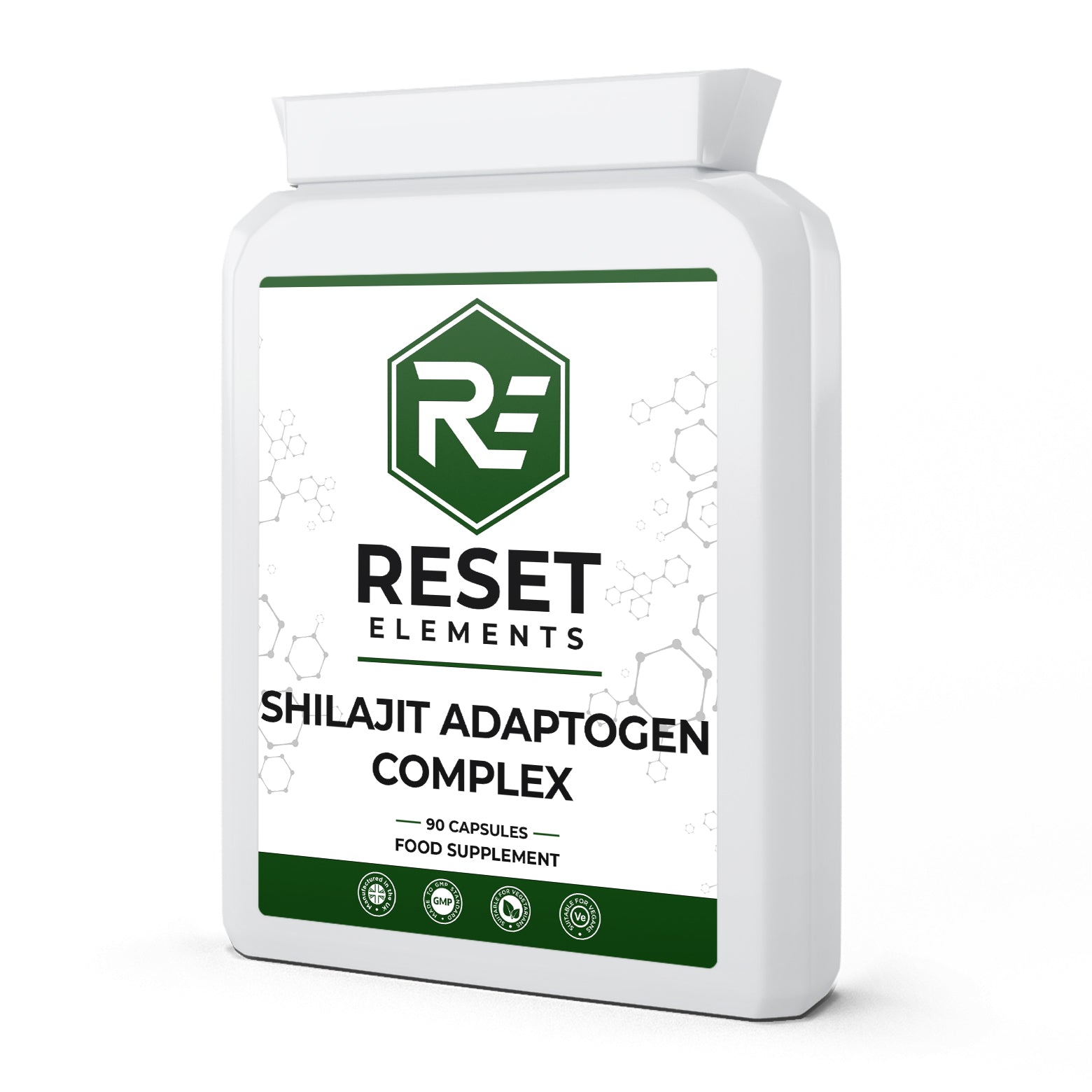 Shilajit Adaptogen Complex | 90 Capsules | Energy, Vitality & Resilience
