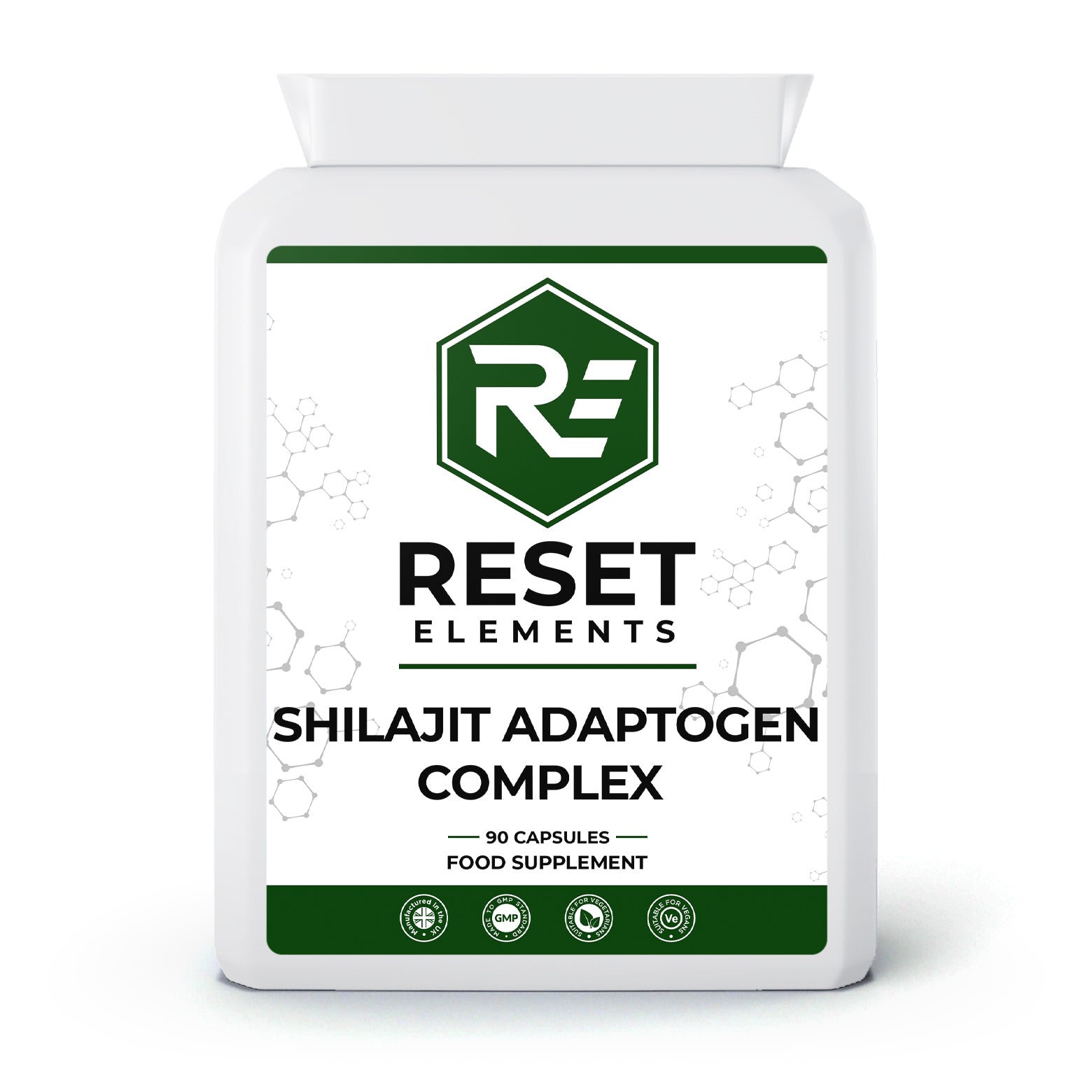 Shilajit Adaptogen Complex | 90 Capsules | Energy, Vitality & Resilience
