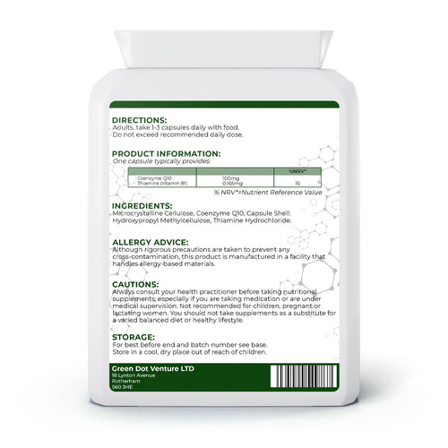CoQ10 PLUS 100mg | 90 Capsules | Cellular Energy & Heart Support